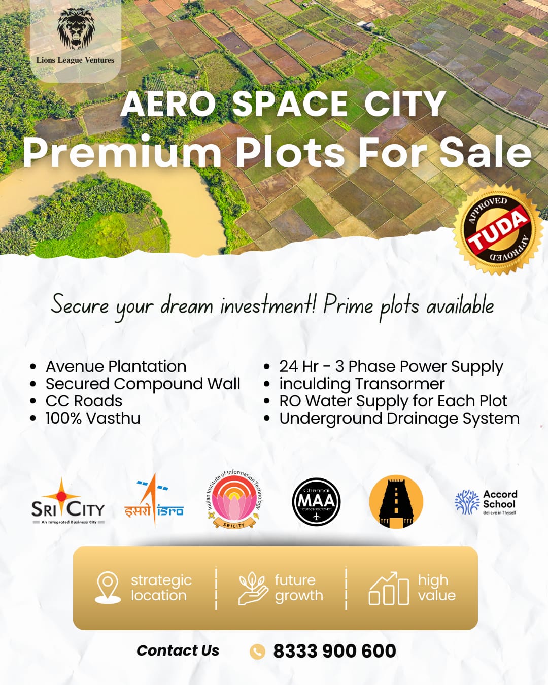 Aero Space City - Premium Plots For Sale